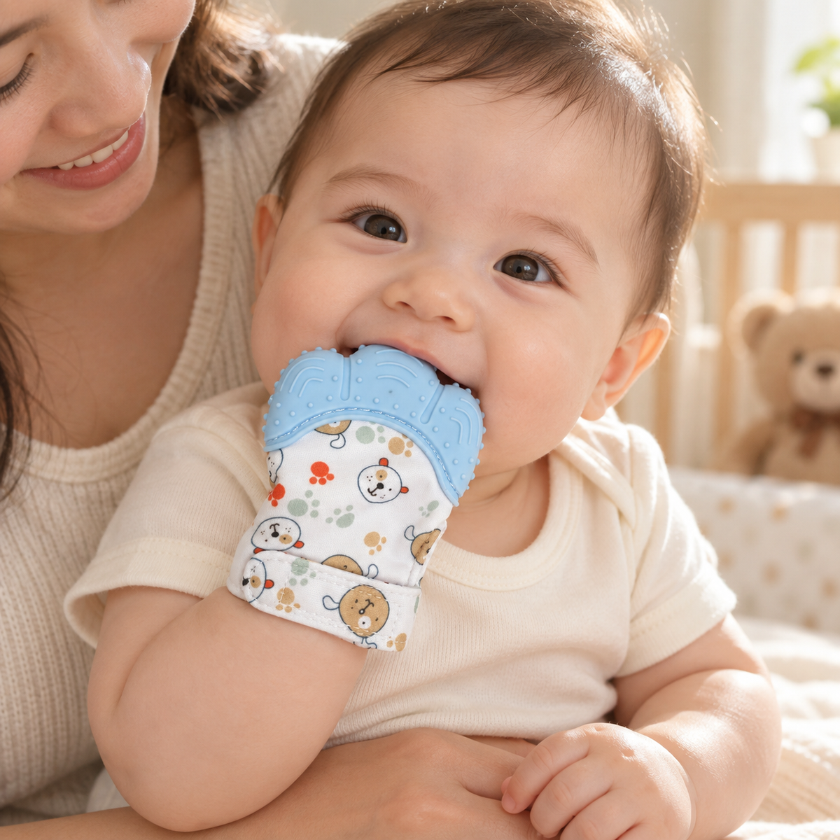 Baby Teething Mitten