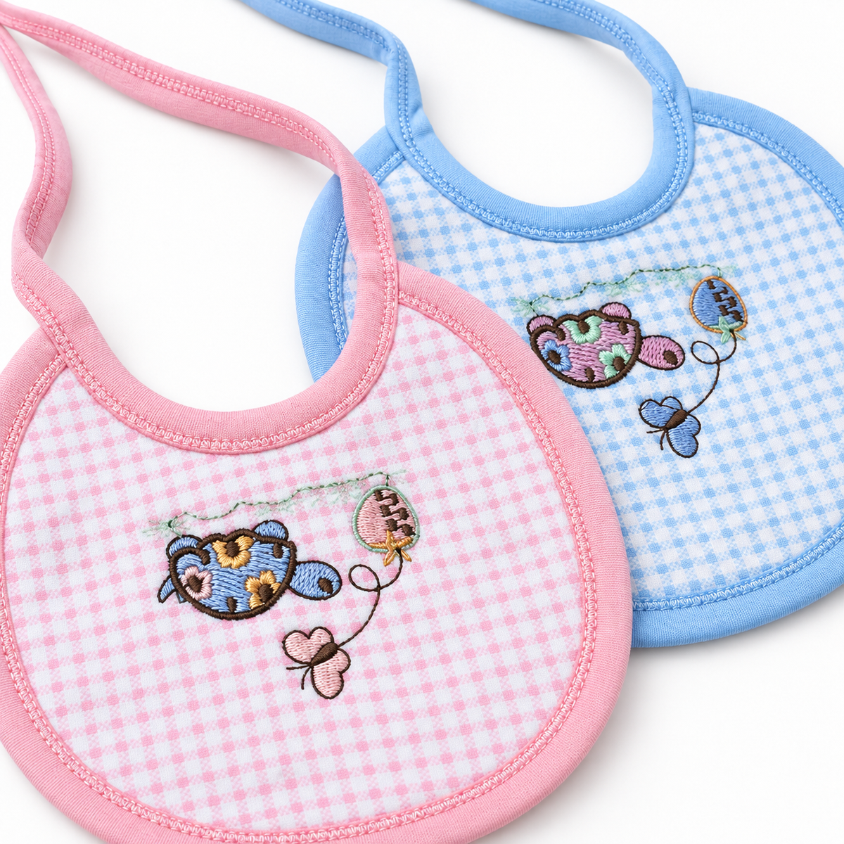 Embroidered Baby Bib