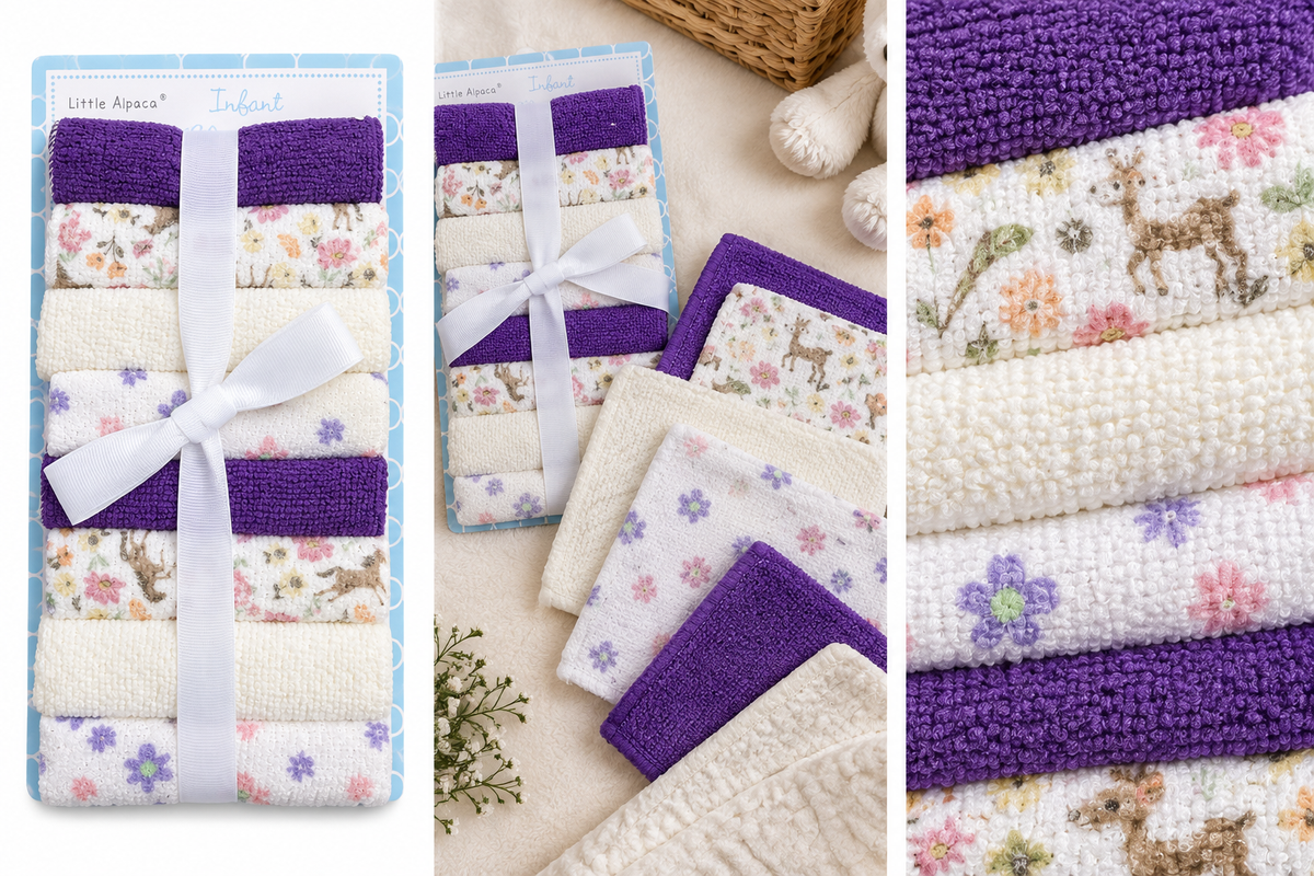Baby Face Towel Set