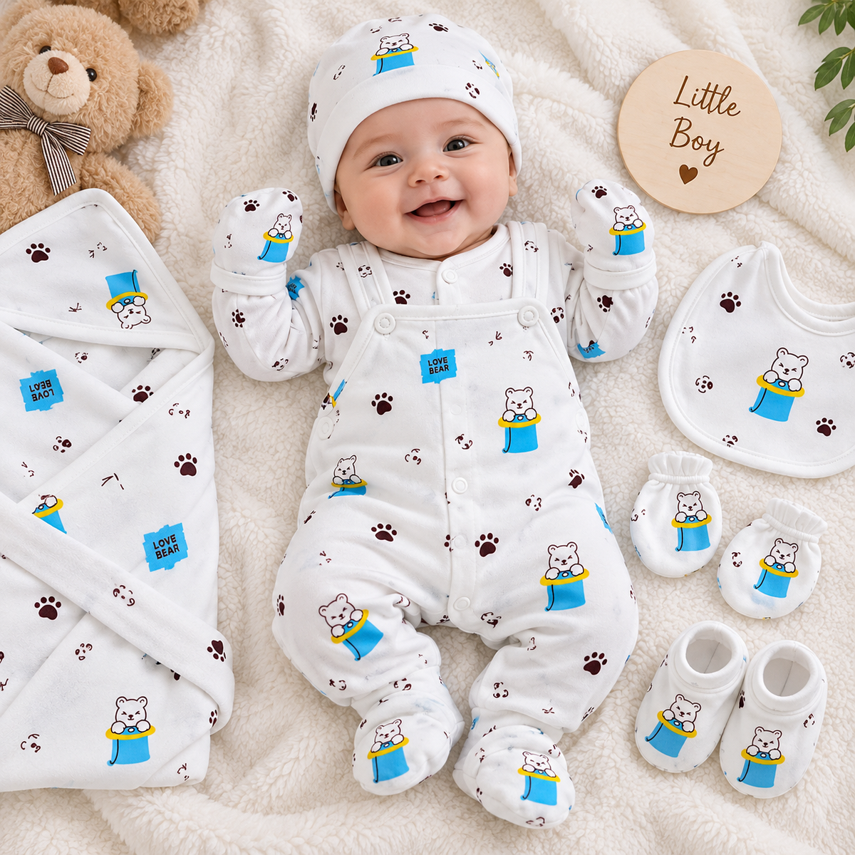 11 Piece Newborn Baby Gift Set