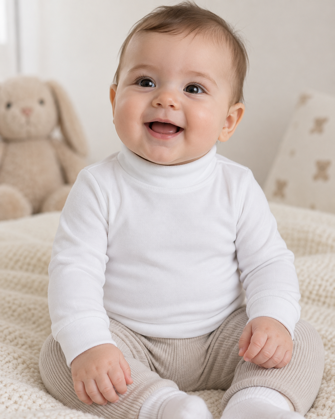 Baby Roll Neck Tops
