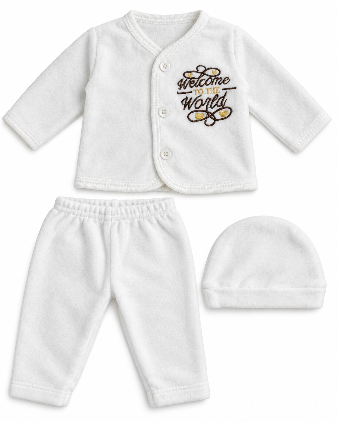 3 Piece Newborn Outfit Set