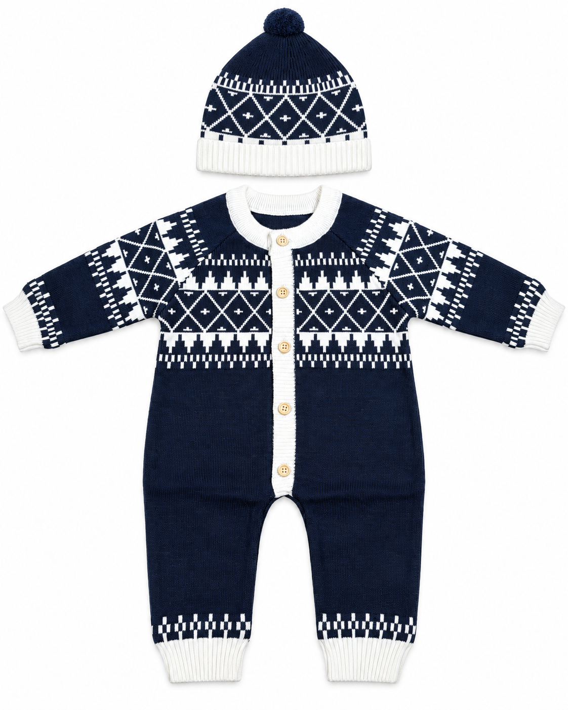 Baby Onesie & Beanie Set