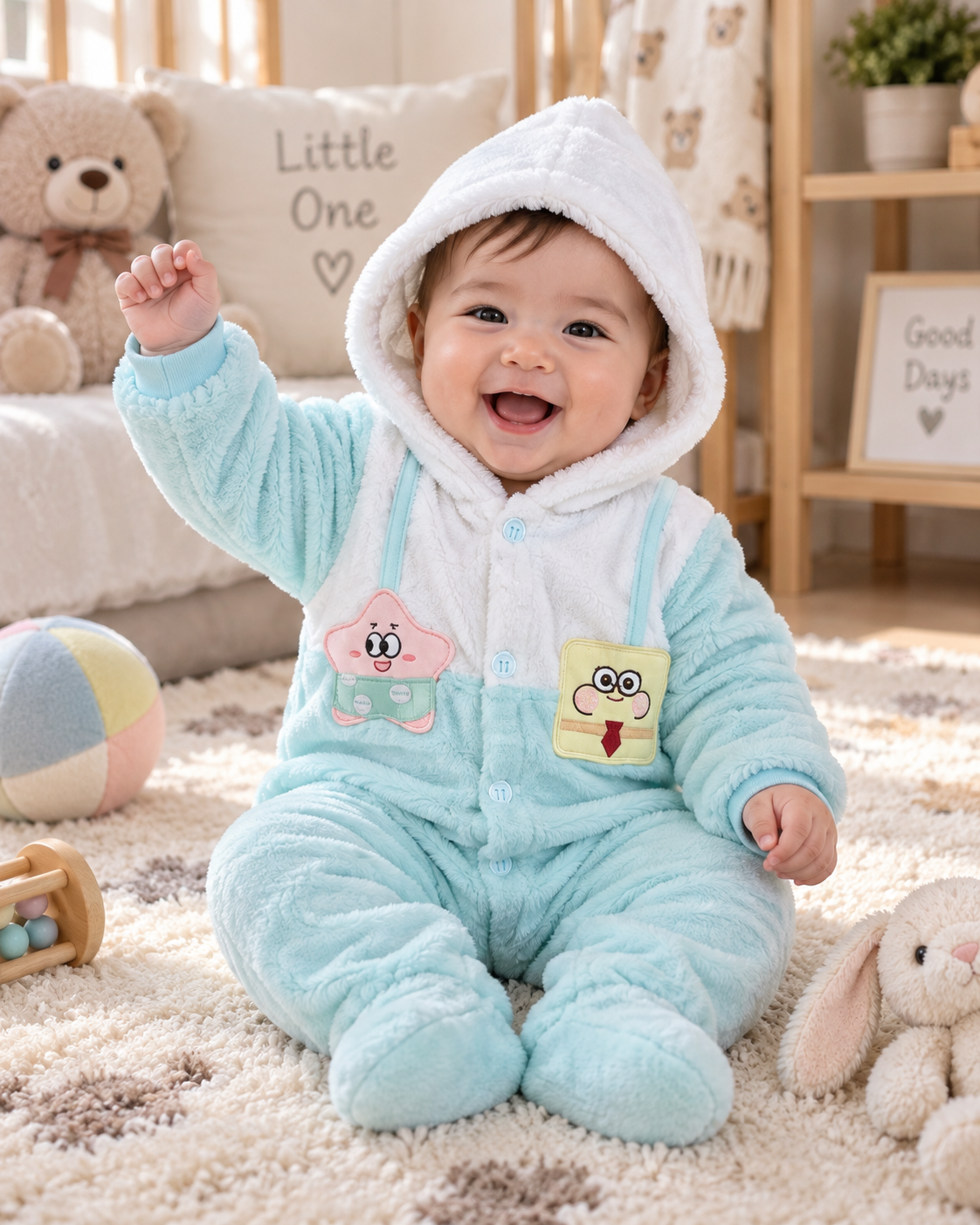 Hooded Pram suit