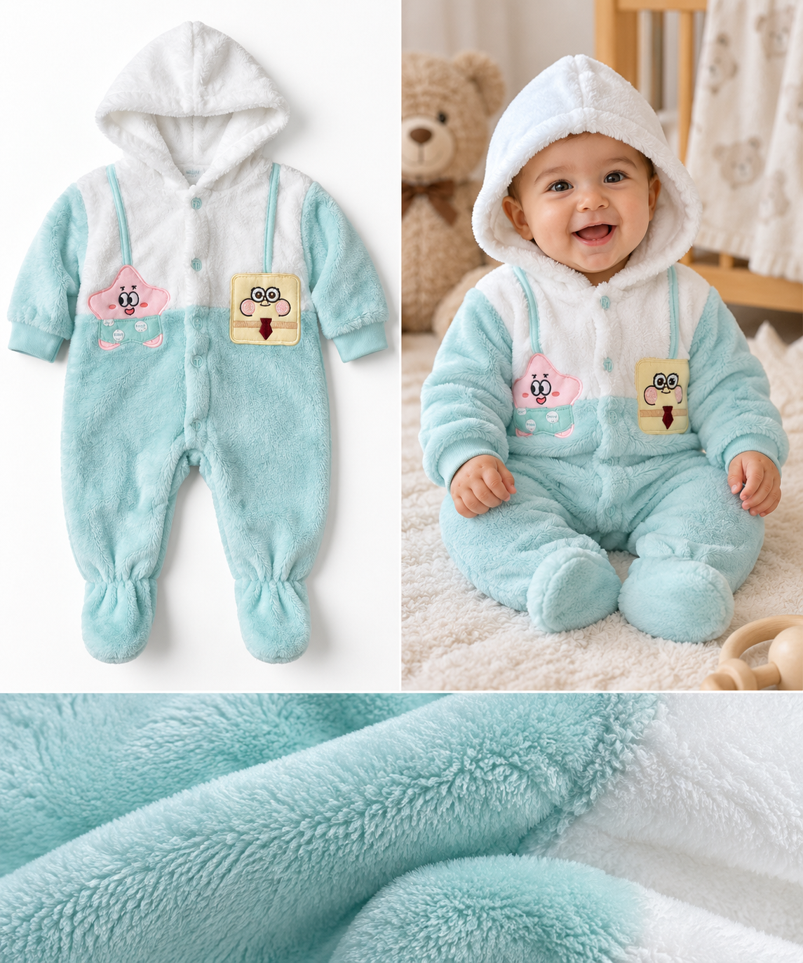 Hooded Pram suit