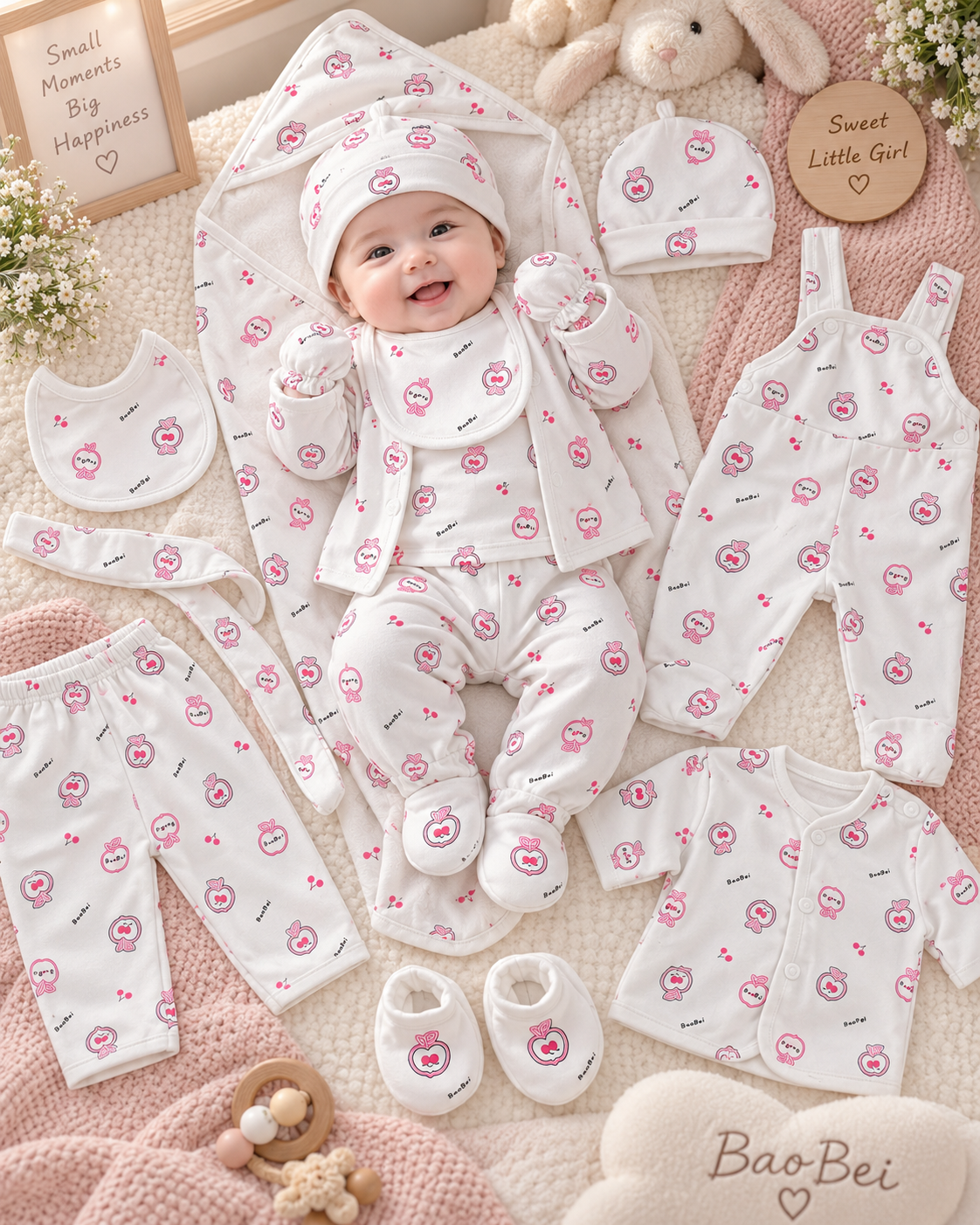 11 Piece Newborn Baby Gift Set